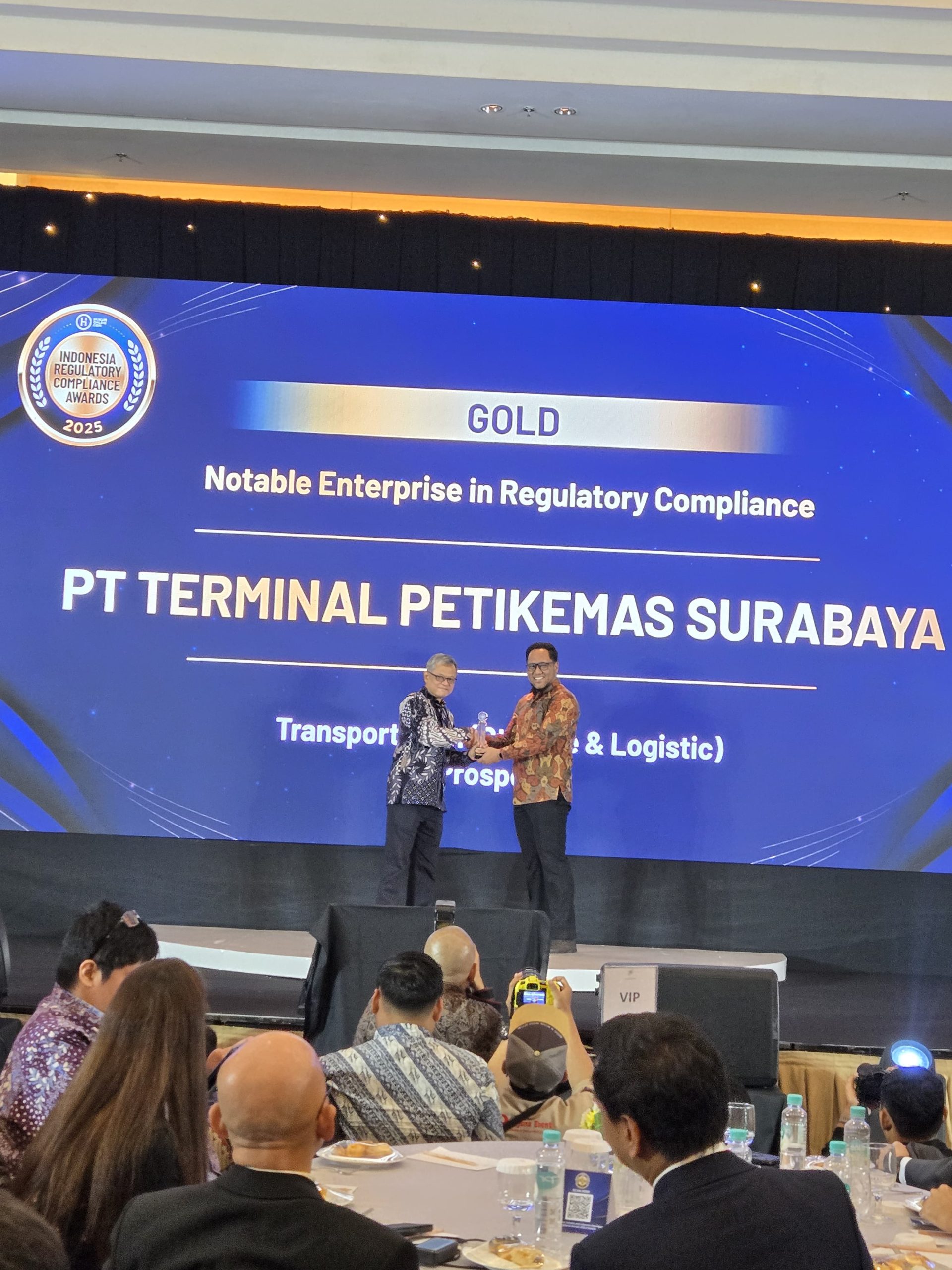Transformasi TPS di Bidang Kepatuhan dan Tata Kelola Diapresiasi Dalam Indonesia Regulatory Compliance Award 2025